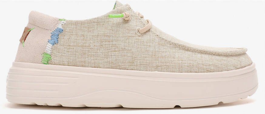 Walk in Pitas Women's Poppy Sneakers beige wit