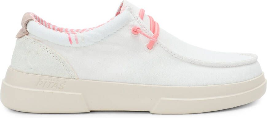 Walk in Pitas Women's Sirmione Sneakers wit beige