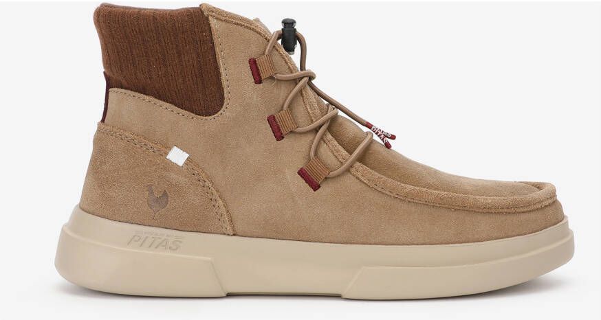 Walk in Pitas Women's Trento Hoge schoenen camel