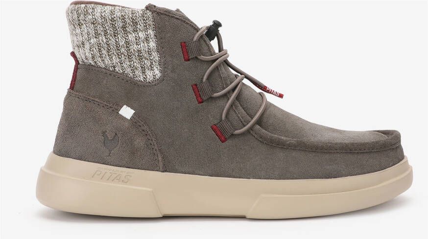 Walk in Pitas Women's Trento Hoge schoenen wit