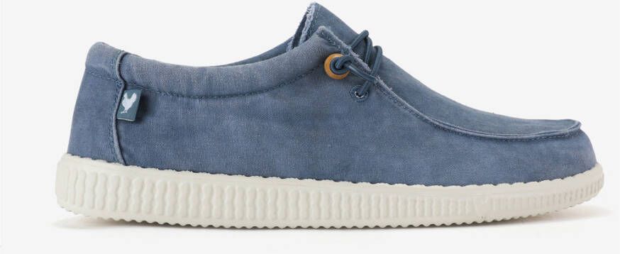 Walk in Pitas WP150 Wallabi Washed Sneakers wit