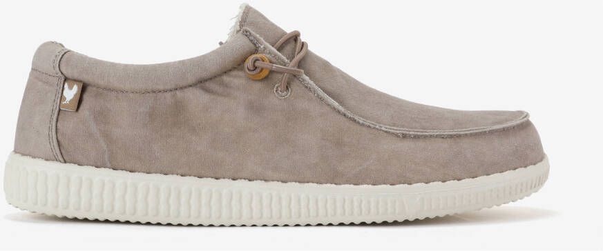 Walk in Pitas WP150 Wallabi Washed Sneakers wit