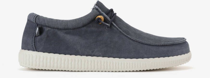 Walk in Pitas WP150 Wallabi Washed Sneakers wit