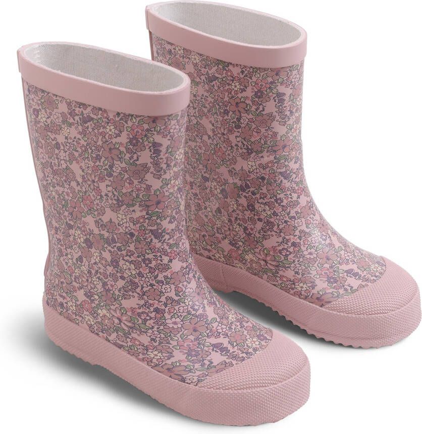 WHEAT Kid's Rubber Boot Muddy Rubberlaarzen bruin roze