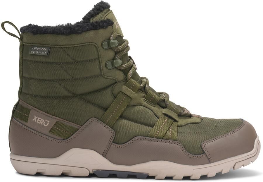 Xero Shoes Alpine Barefootschoenen olijfgroen bruin