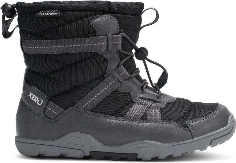 Xero Shoes Youth's Alpine Pull On Winterschoenen zwart grijs