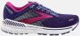 Brooks Adrenaline GTS 22 Hardloopschoen Dames Blauw - Thumbnail 1