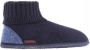 Giesswein KRAMSACH sPantoffels Kleur: Blauw - Thumbnail 2