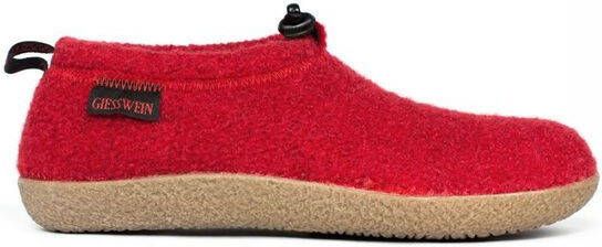 Giesswein Vent Pantoffel Rood