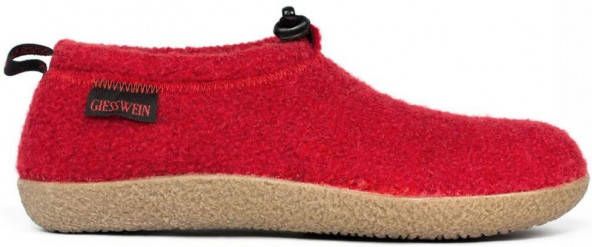 Giesswein Vent Pantoffel Rood