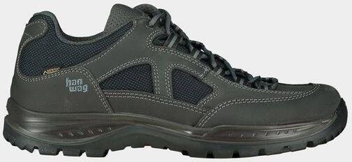 Hanwag GRITSTONE II GTX M (064012) 11 5 Heren waterdichte lage wandelschoenen Asphalt Black