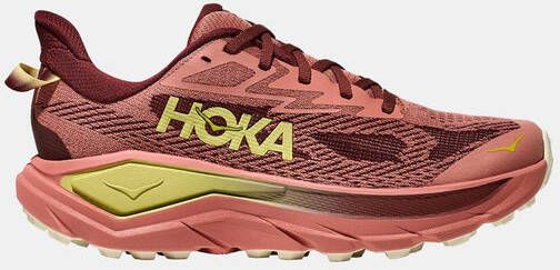 HOKA Challenger 8 Trailschoen Dames Rood