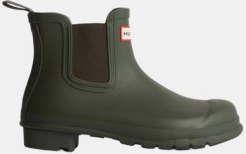 Hunter Boots Women's Original Chelsea Rubberlaarzen olijfgroen
