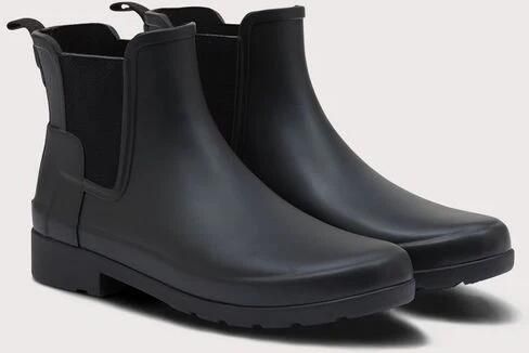 HUNTER Regenlaarzen Dames Womens Original Chelsea Rubber Zwart - Foto 5