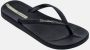 Ipanema Zwarte Glitter Teenslippers Anatomic Lolita Black Dames - Thumbnail 6