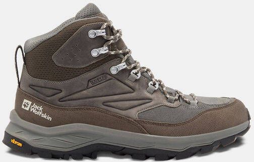 Jack Wolfskin Cyrox Texapore Mid Men Waterdichte wandelschoenen Heren cold coffee