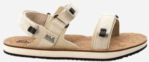 Jack Wolfskin Ecostride 2 Sandal Men Duurzame trekkingsandaal Heren 44.5 bruin natural cork