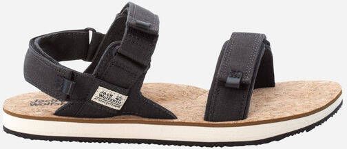 Jack Wolfskin Ecostride 2 Sandaal Zwart