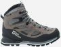Jack Wolfskin Force Crest Texapore Mid Women Waterdichte trekkingschoenen Dames Tarmac Grey Pink - Thumbnail 1