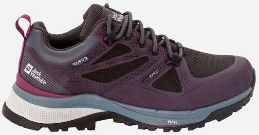 Jack Wolfskin Force Striker Texapore Low Women Waterdichte wandelschoenen Dames purple grey