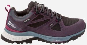Jack Wolfskin Force Striker Texapore Low Women Waterdichte wandelschoenen Dames 40.5 purper purple grey