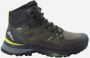 Jack Wolfskin Force Striker Texapore Mid Men Waterdichte wandelschoenen Heren Lime Dark Green - Thumbnail 1