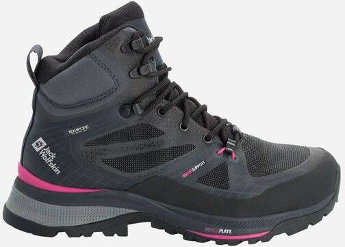 Jack Wolfskin Force Trekker Texapore Mid Women Waterdichte trekkingschoenen Dames 42 zwart black pink