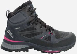 Jack Wolfskin Force Trekker Texapore Mid Women Waterdichte trekkingschoenen Dames 39.5 zwart black pink