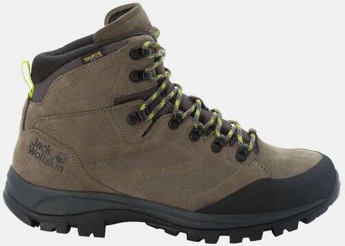 Jack Wolfskin Rebellion Texapore Mid Men Waterdichte trekkingschoenen Heren Khaki Phantom - Foto 2