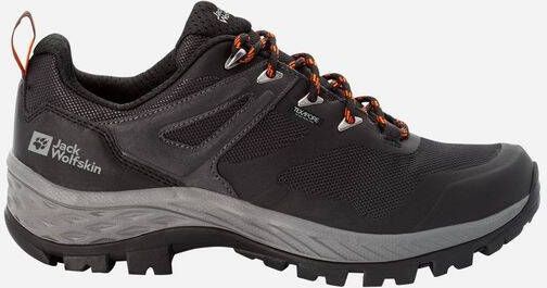 Jack Wolfskin Rebellion Guide Texapore Low Men Waterdichte wandelschoenen Heren 44.5 zwart black orange