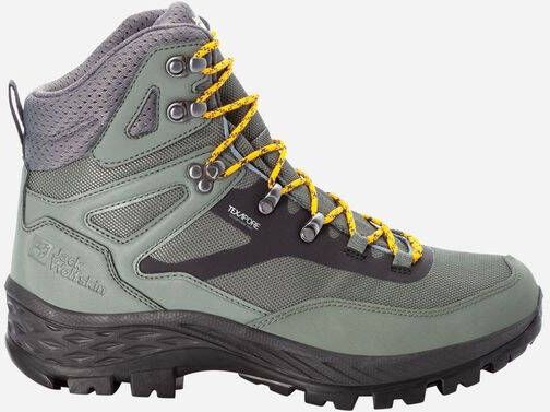 Jack Wolfskin Rebellion Guide Texapore Mid Men Waterdichte wandelschoenen Heren 42.5 gecko green gecko green