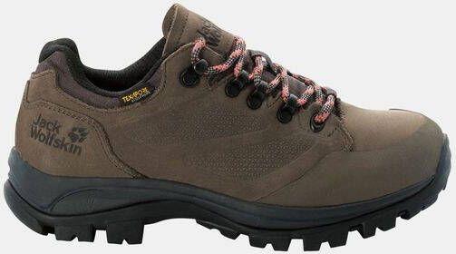 Jack Wolfskin Rebellion Texapore Lo Wandelschoen Dames Bruin