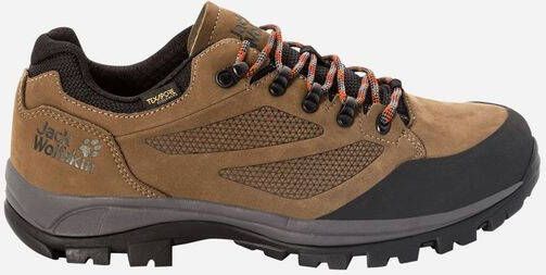 Jack Wolfskin Rebellion Texapore Low Men Waterdichte trekkingschoenen Heren brown red