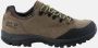 Jack Wolfskin Rebellion Texapore Low Men Waterdichte trekkingschoenen Heren 39.5 groen khaki phantom - Thumbnail 2