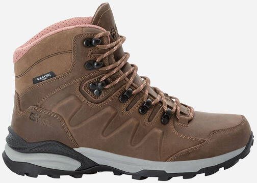 Jack Wolfskin Refugio Prime Texapore Mid Wandelschoen Dames Bruin