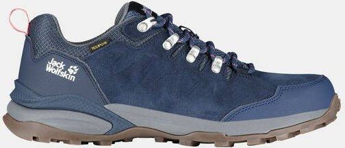 Jack Wolfskin Refugio Texapore Low Wandelschoen Dames Blauw