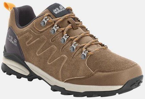 Jack Wolfskin Refugio Texapore Low Wandelschoen Dames Bruin