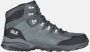 Jack Wolfskin Refugio Texapore Mid Men Waterdichte wandelschoenen Heren grey black - Thumbnail 2