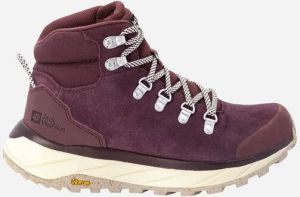 Jack Wolfskin Terraventure Urban Mid Women Outdoor schoenen Dames 39.5 rood burgundy beige