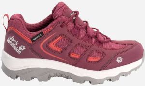 Jack Wolfskin Vojo Texapore Low Kids Waterdichte wandelschoenen Kinderen 37 burgundy red burgundy red