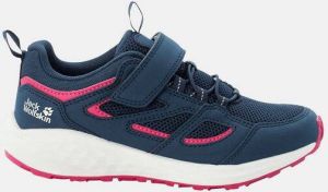 Jack Wolfskin Vojo Vent Support System VC Kids Waterdichte wandelschoenen Kinderen 39 blue pink blue pink