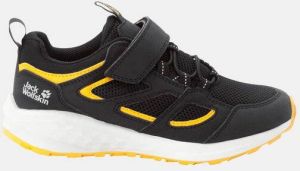 Jack Wolfskin Vojo Vent Support System VC Kids Waterdichte wandelschoenen Kinderen 34 zwart black burly yellow XT