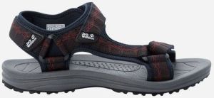 Jack Wolfskin Wave Breaker Men Trekkingsandaal Heren 40.5 blauw navy blue
