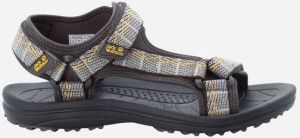 Jack Wolfskin Wave Breaker Men Trekkingsandaal Heren 44.5 grijs asphalt