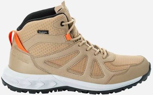 Jack Wolfskin Woodland 2 Texapore Mid Women Waterdichte wandelschoenen Dames 37.5 brown sandstone