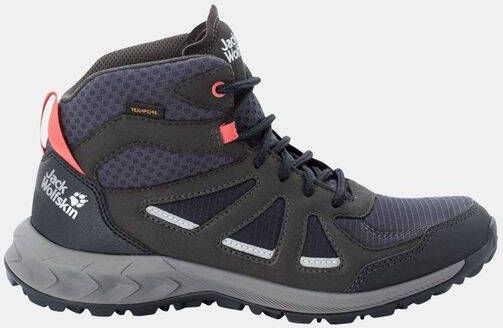 Jack Wolfskin Woodland 2 Texapore Mid Women Waterdichte wandelschoenen Dames 39.5 dark blue pink dark blue pink