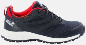 Jack Wolfskin Woodland Texapore Low Kids Waterdichte wandelschoenen Kinderen 35 night blue red night blue red