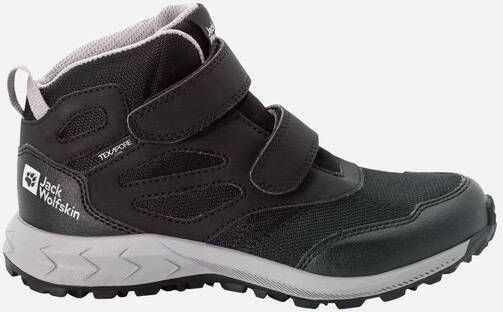 Jack Wolfskin Woodland Texapore Mid Schoen Zwart