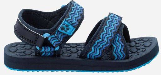 Jack Wolfskin Zulu Velcro Sandaal Kids Blauw