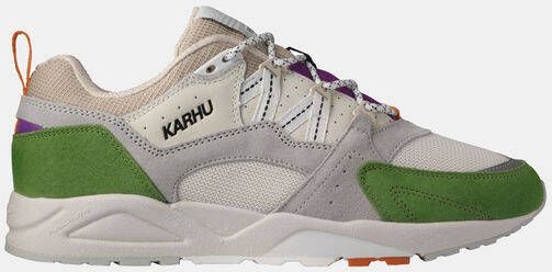 Karhu Fusion 2.0 Suede Mesh Sneakers Groen Multicolor Heren